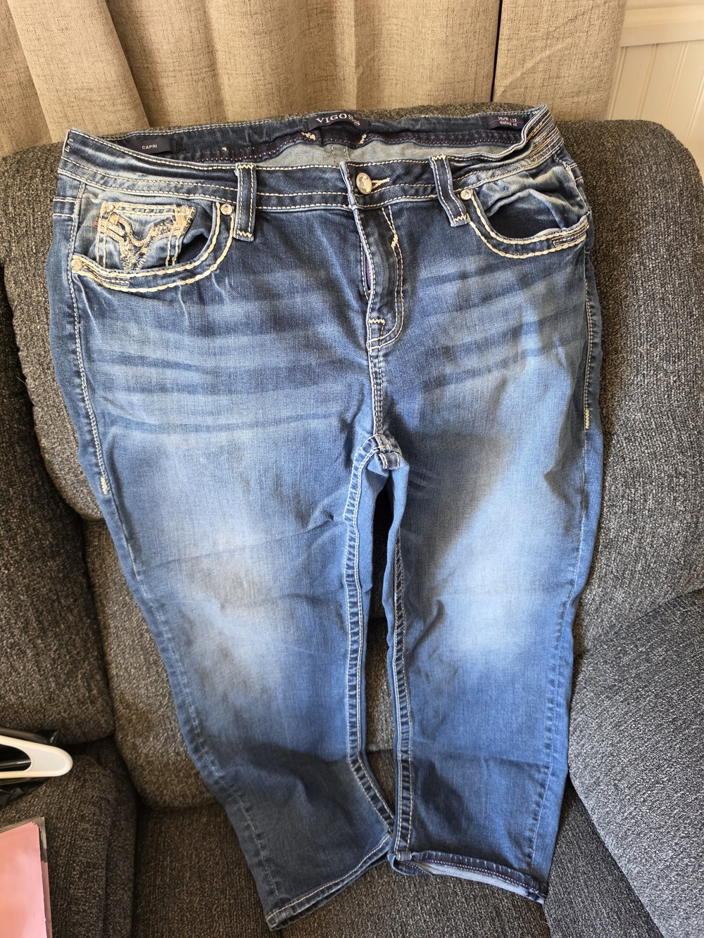 Maurices Medium Blue Straight Leg Jeans
